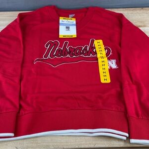 Liv Causal Women’s Nebraska Cornhuskers NCAA Sweatshirt, Med & Small - Brand New